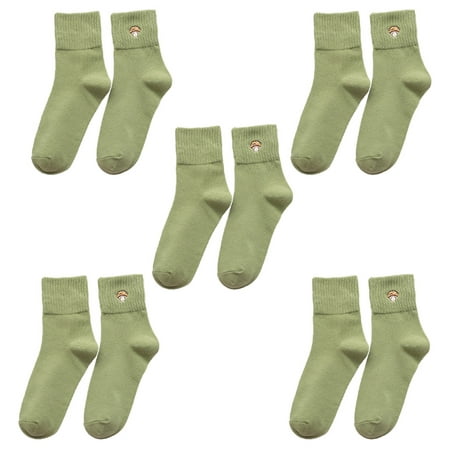 

Women Thin Bamboo Socks Crew Lightweight Above Ankle Casual Dress Sock For Ladies Bootie Trouser Style 4，G41606