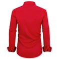 thumbnail image 2 of Vestido Shirt Alimens & Gentle para hombre, manga larga, sin arrugas, 2 of 5