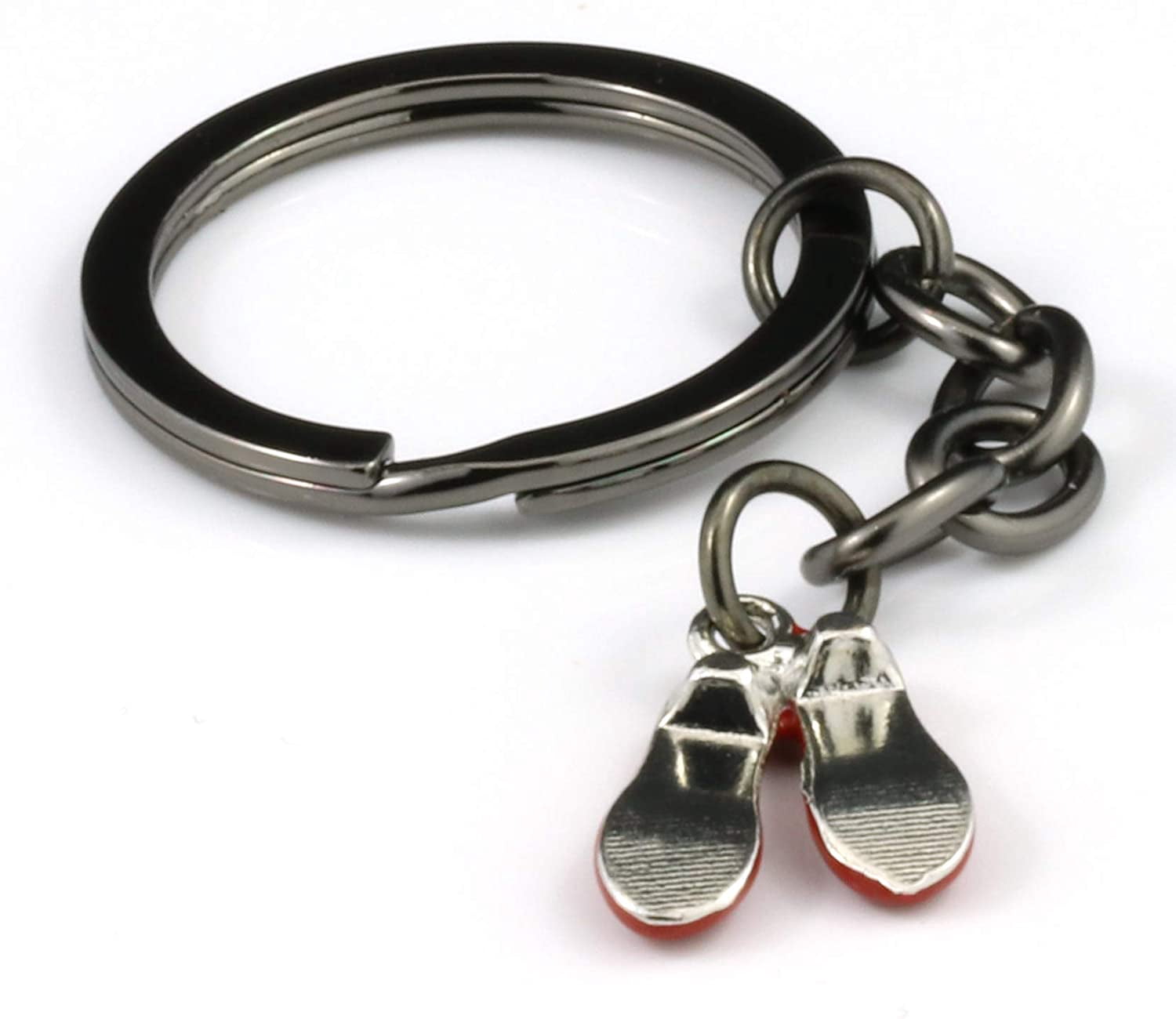 Wizard of Oz Keychain | Wizard of Oz Gifts for Women and Ruby Keychain for Fans of The Wizard of Oz Story with Ruby Slippers Wizard of Oz Keychain with Ruby Slipper Charm for a Wizard of Oz Basket