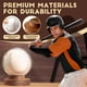 thumbnail image 3 of Vitrina Redonda para Béisbol JupDec Transparente - Paquete de 4, 3 of 6