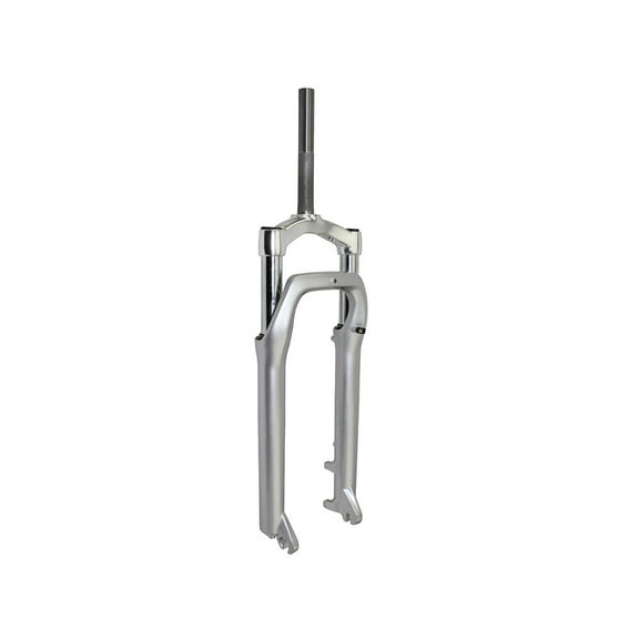 Bike 26 Suspension 1 Inch Threaded Fork 135mm Silver.