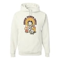 thumbnail image 1 of Wild Bobby, Betty Boop Good Vibes Only Betty Boop Unisex Hoodie Sweatshirt, White, Small, 1 of 5