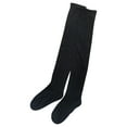 thumbnail image 3 of MZXELPRJD No Show Socks Womens Plus Size Over Knee Tall Socks Plus Cotton Socks Extra Thick Thigh Socks Stockings, Womens Socks Ankle Black, 3 of 8