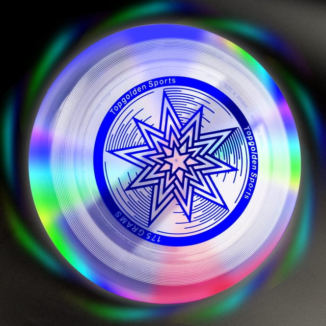 Disco volador LED Eastgoing de 27 cm, 175 g, luz multicolor