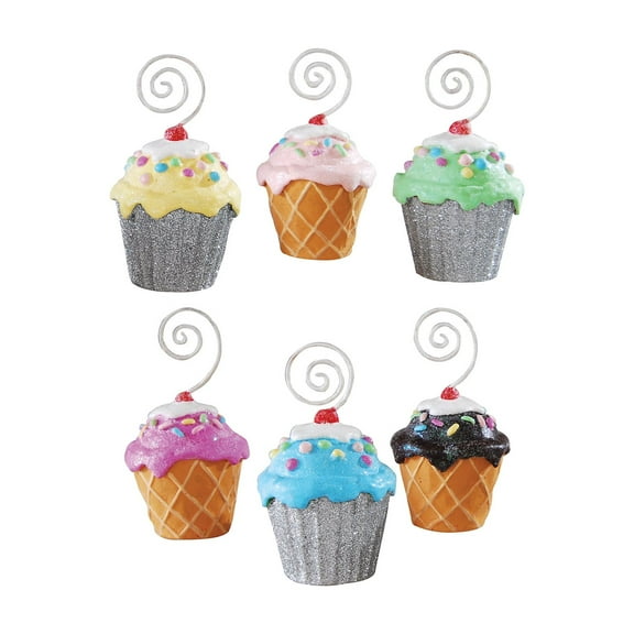 Cupcake Orn./Card Holder A/6