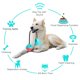 thumbnail image 2 of Juguete para perros resistente a masticar y molar, artefacto de alivio para mascotas, cachorro se muerde a sí mismo, juega al tira y afloja, tira de la bola con fugas de comida, 2 of 5