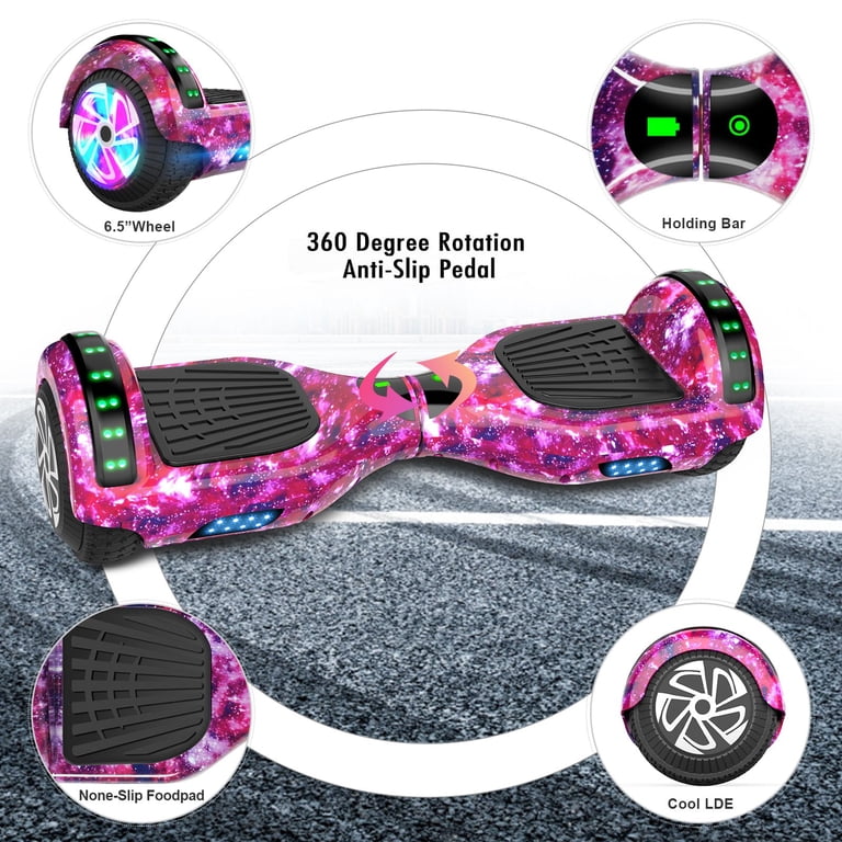 Hoverboard, zelfbalancerende scooter, 6,5 inch, twee wielen Hoverboard, zelfbalancerende scooter, 6,5 inch, twee wielen