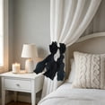 thumbnail image 3 of Antqov Curtain Tiebacks, Cute Bows Curtain Holdbacks No Drill Curtain Ties Decorative Curtain Clips for Living Room, Bedroom, Office, Home Supplies, 3 of 3