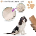 thumbnail image 2 of Wooden Deshedding Brush for Dogs Cats Horses - Dual Action Pet Hair Removal Tool with Non-Slip Handle, 2 of 6