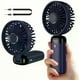 thumbnail image 1 of 1pc Mini Portable Fan, Handheld Fan, Personal Mini Fan, USB Rechargeable, 5 Speeds, 90 Foldable Battery Powered, Mini Fan With LED Display, Desk Fan, 1 of 4