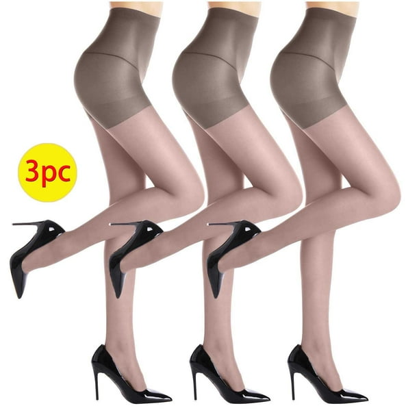 1pc Plus Size Sheer Pantyhose, Tights For Tall Women, Slimming
