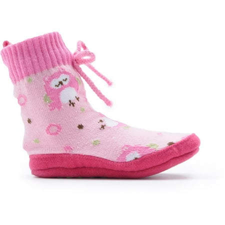 Skidders Baby Sweater Grip Booties - Owl