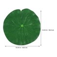 thumbnail image 2 of unbranded 2Ud De Hojas De Loto Falsas Para Decorar Y Estanques Artificiales, 2 of 6