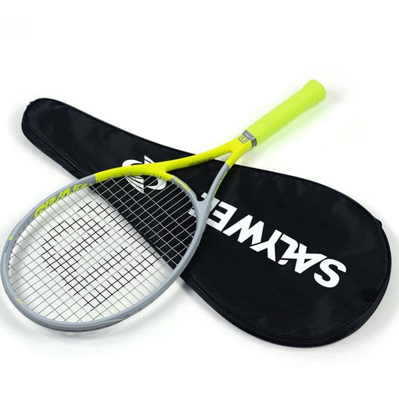 Gemini Pro-Grade Carbon Fiber & Aluminum Tennis Racket - Free bag, 6 Colors (High-Visibility Fluorescent Options), Lightweight Durable Performance for Adults Players, Arm-Friendly Shock Absorption