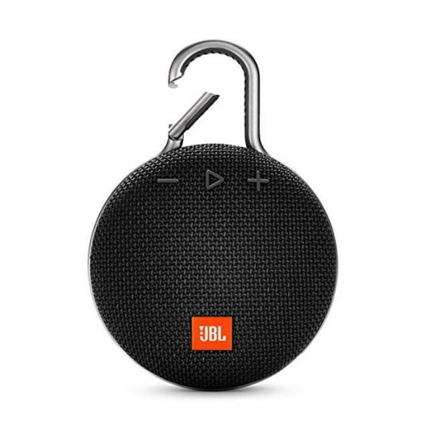 Clip 3 Portable Bluetooth Speaker, Black, JBLCLIP3BLK - Walmart.com