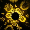 thumbnail image 7 of Solar Lanterns Outdoor Waterproof sunflower Garden Decor Gifts for Women Mom Grandma Hanging Solar Lights Metal Solar Decoration Outside for Yard, Patio, Backyard, Porch、Christmas decorations, 7 of 7