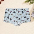 thumbnail image 4 of Niñas Pequeñas Ropa Interior Impresa Cuatro Esquinas Comodidad Pantalones Cortos, Pantalones de Algodón Suaves Transpirables para Niños Pequeños Y Niños de Uso Diario, 4 of 6