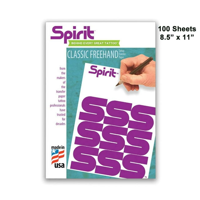Stencil Spirit 4 Ply Transfer Paper Classic Thermal Tracing Copier Paper A4 Size 85 X 11 4012