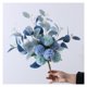 thumbnail image 1 of Flores artificiales de seda, ramo de anémona blanco for novia, fiesta en casa, habitación, mesa, planta decorativa, flor falsa, 1 of 8