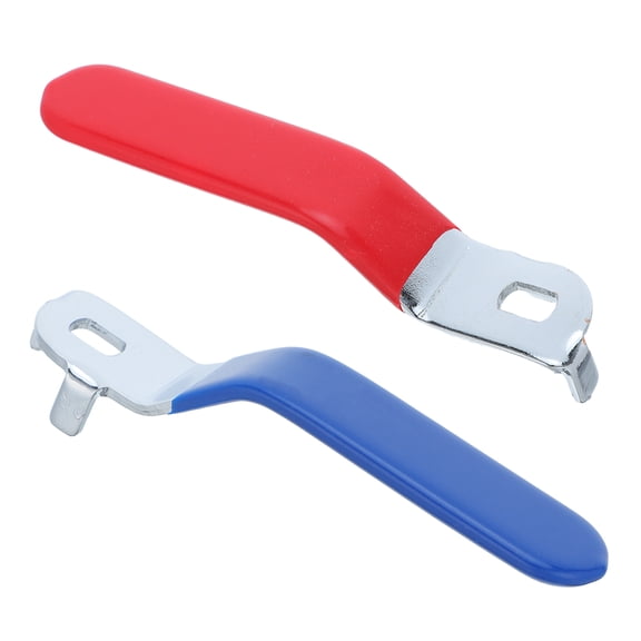 NIAIZEK Sturdy Construction Ball Valve Handles Assorted Color for Home Plumbing Wide Compatibility 2Pcs