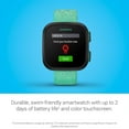 thumbnail image 4 of Garmin Bounce™, Kids Smartwatch, Two-Way Text and Voice Messaging, Location Tracking, Green Burst, 4 of 6