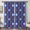 Baseballs and Gloves, variant on Baseballs and Gloves Blue Pattern Blackout Curtains,Triple Weaved Fabric,Thermal Insulated,Room Darkening,Grommet Top,2 Panels,52x108in(132x274cm)