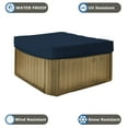 thumbnail image 2 of COVERS&ALL Hot Tub Cover/Spa Cover 12 Oz Waterproof - 100% Weather Resistant Outdoor Square Spa Cover with Elastic for Snug Fit (14" H x 90" W x 90" D, Blue), 2 of 7