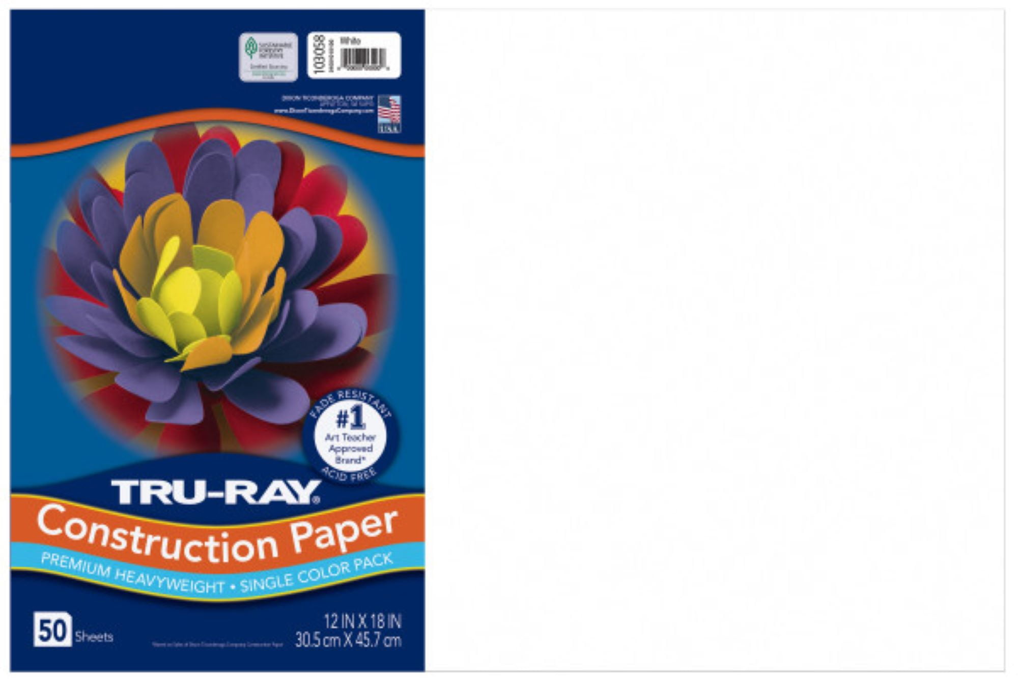63 lbs Marbled 9 x 12 Pacon 9540 Neapolitan Construction Paper PAC9540 50 Sheets/Pack 