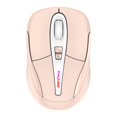 thumbnail image 1 of Ratón inalámbrico portátil de 2,4G, recargable por USB, 3 niveles DPI, silencioso, integrada de 400mAh, 1600DPI para ordenador de escritorio, Rosado Macarena Ratones para juegos, 1 of 7