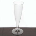thumbnail image 6 of Efavormart 60 Pack 5oz Clear Plastic Disposable Champagne Flute Glasses | Hollow Stem | Detachable Base, 6 of 10