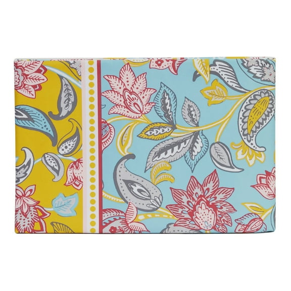 Maison de Fleures 100% Vinyl Tablecloth 60"X84" Oval
