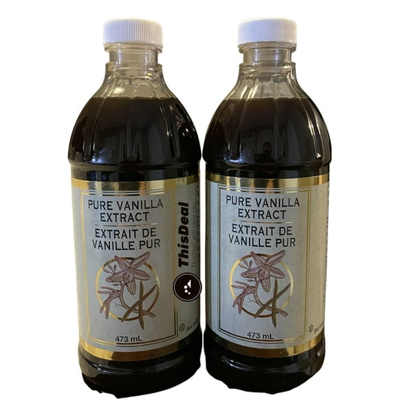 2 x KS Extrait de Vanille Pure 16 FL OZ (473ml) Neuf