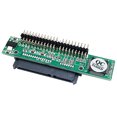 thumbnail image 1 of 2.5in SATA To IDE SSD Adapter Card 7+15-Pin Female To 44-Pin Male Mini Hard Disk Riser Card Support ATA 66/100/133 for Laptop PC Green, 1 of 5