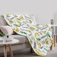 thumbnail image 3 of Yibo Funny Banana Throw Blanket Banana Print Gift for Kids Soft Warm Lightweight Plush Fruit Quilt for Bed Sofa Couch Car Room Decoration for Child, 3 of 9