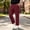 Wine, variant on Boys Stretch Cargo Pants Elastic Waist Casual Regular Fit Straight Leg Kids Hiking Pants Brown 6-14