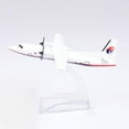 thumbnail image 6 of Aviation Collection Model Decor Malaysia Fokker FK-50 Plane Model for Home Office Decoration Gifts, 6 of 9