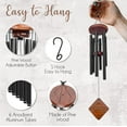thumbnail image 5 of Memorial Wind Chimes, Wind Chimes for Loss of Loved One, Sympathy Wind Chimes, Bereavement Gift, Funeral Gift, Rememberance Gift for Loss, Memorial Wind Chime for Loss with Sympathy Card and Hook, 5 of 5
