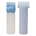 thumbnail image 2 of Botella aplicadora de Peine de 2 botellas de aplicador de Peine cepillos de botella de tinte para el cabello recargables vacíos con aplicadores de aceite de cabello de esc Azul Fernando Peine de tinte para el cabello, 2 of 7