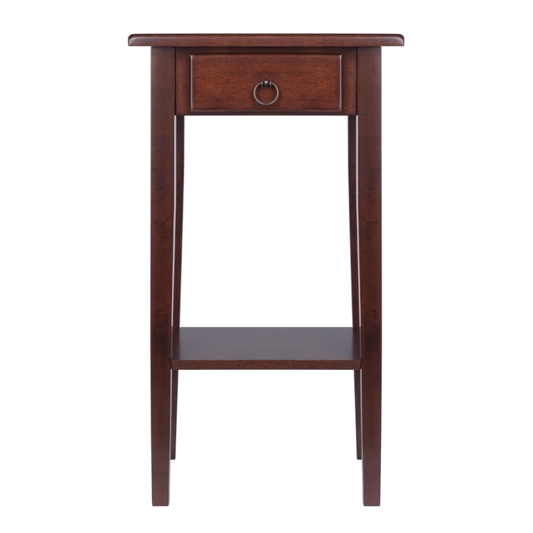 Winsome Wood Regalia Accent Table, Walnut Finish photo 3