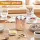 thumbnail image 4 of Pepper Mill, Hand Crank Wood Pepper Grinder with Classic Handle and Adjustable Ceramic Rotor, 4 of 5