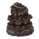 thumbnail image 4 of Adorno De Rana De Dinero, Estatua De Rana De Dinero Textura Brillante Mano De Obra Fina Moral Ampliamente Aplicable Con Moneda De Cobre Para Mesa ANGGREK Money Frog Ornament, 4 of 8
