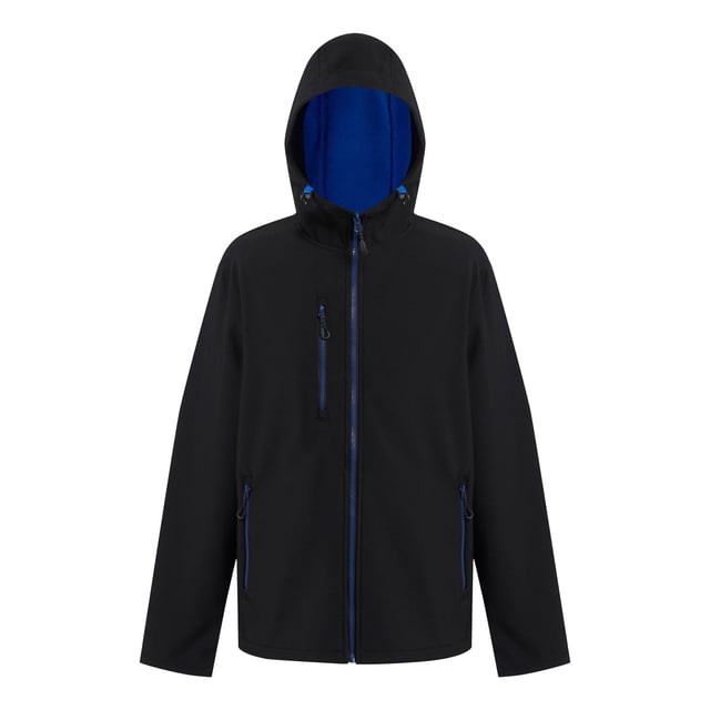 Regatta Mens Navigate Double Layered Hooded Soft Shell Jacket