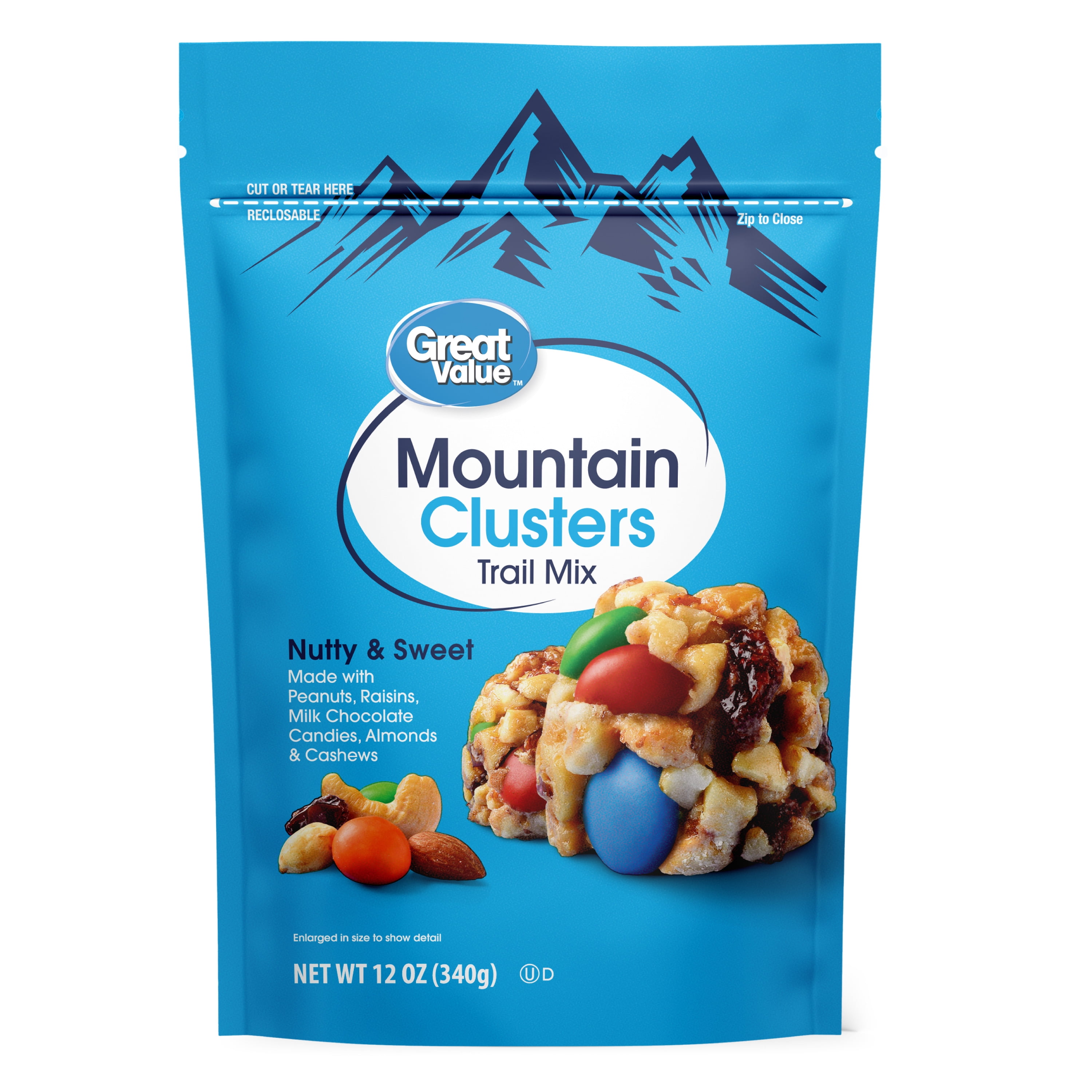 Great Value Mountain Clusters Trail Mix, 12 oz