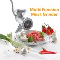 thumbnail image 3 of Bueautybox Meat Mincer with Metal Grater, with Tabletop Clamp- Cast Iron Meat Mincer and Sausage Maker - Kitchen Home Cast Iron Manual Meat Grinder, 3 of 7