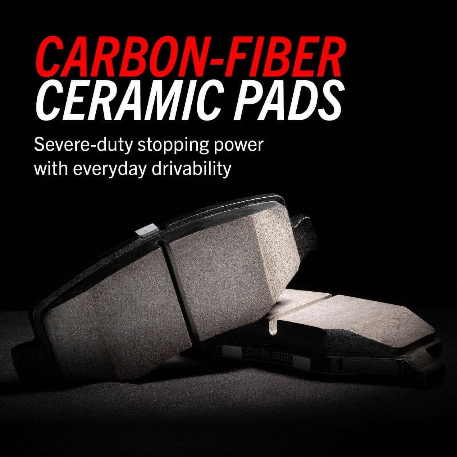 Power Stop Front Z23 Evolution Carbon-Fiber Ceramic Brake Pads Z23-1838