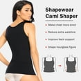 thumbnail image 2 of QRIC Shapewear Tank Top Cami Shaper with Biult-in Removable Bra Pads Tummy Control Camisole Body Shaper for Women, 2 of 6