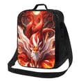 thumbnail image 1 of Disketp Red Leaf Flame Fox Bolsa Térmica Estampada para Almuerzo, Lonchera para Hombres y Mujeres Adultos, 1 of 7