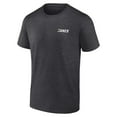 thumbnail image 2 of Men's Fanatics Heather Charcoal Carolina Hurricanes Backbone T-Shirt, 2 of 3