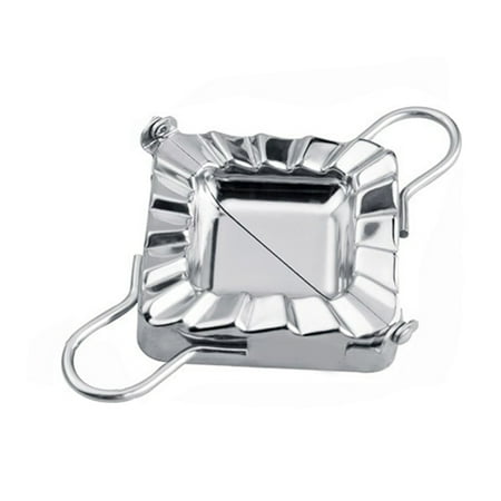 

Stainless Steel Dumpling Mold Pressed Dough Wonton Dumpling Mold Pastry Tool Household Dumpling Machine A