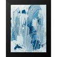 thumbnail image 2 of Vess, June Erica 12x14 Black Modern Framed Museum Art Print Titled - Blue Falls I, 2 of 5